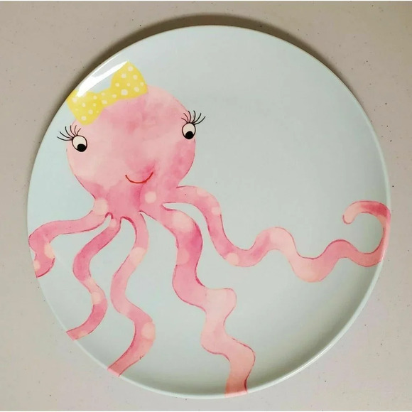 3 Pottery Barn Kids Mermaid, Octopus, Dolphin Plas - Picture 7 of 10